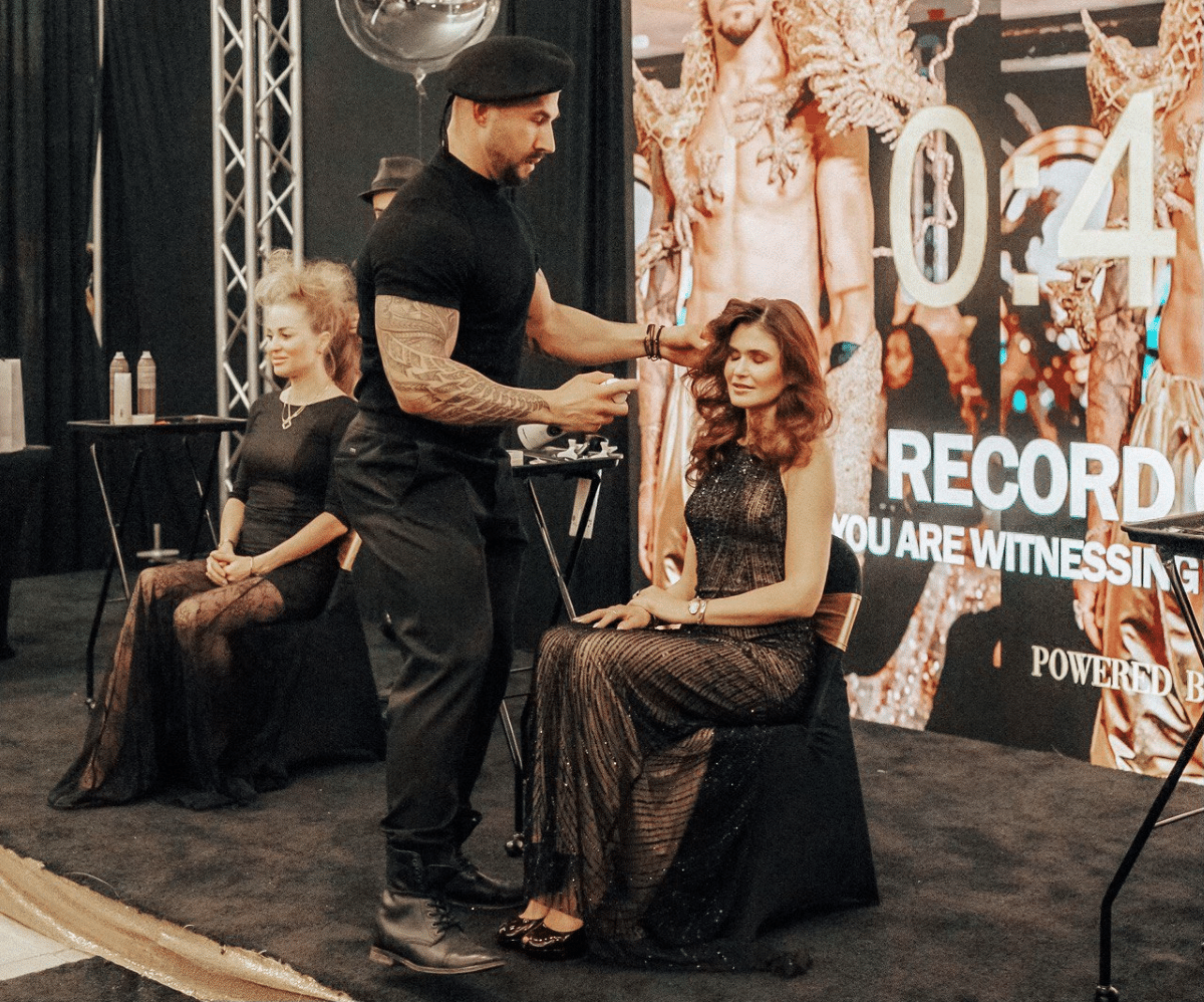 Artem | K Hair Salon's Record-Breaking Achievement in California