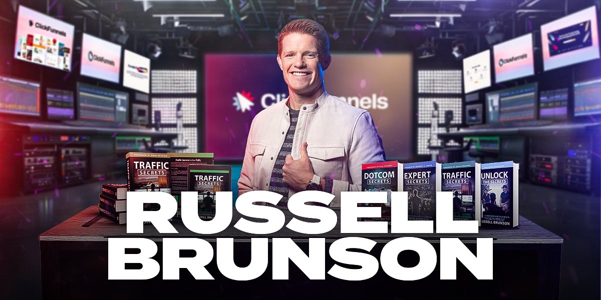 Legacy Makers: Russell Brunson Joins New Series Showcasing Legends in Business, Entertainment & Sport Coming Fall/Winter 2025