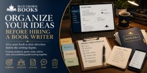 How to Organize Your Ideas Before Hiring a Book Writer
