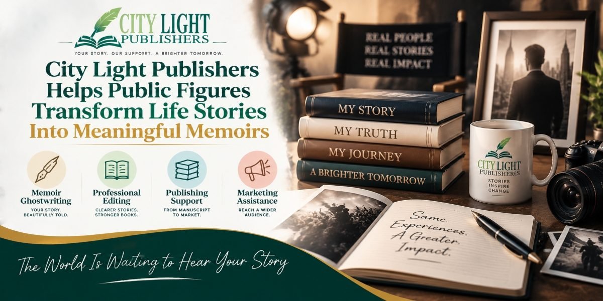 City Light Publishers Helps Public Figures Transform Life Stories Into Meaningful Memoirs